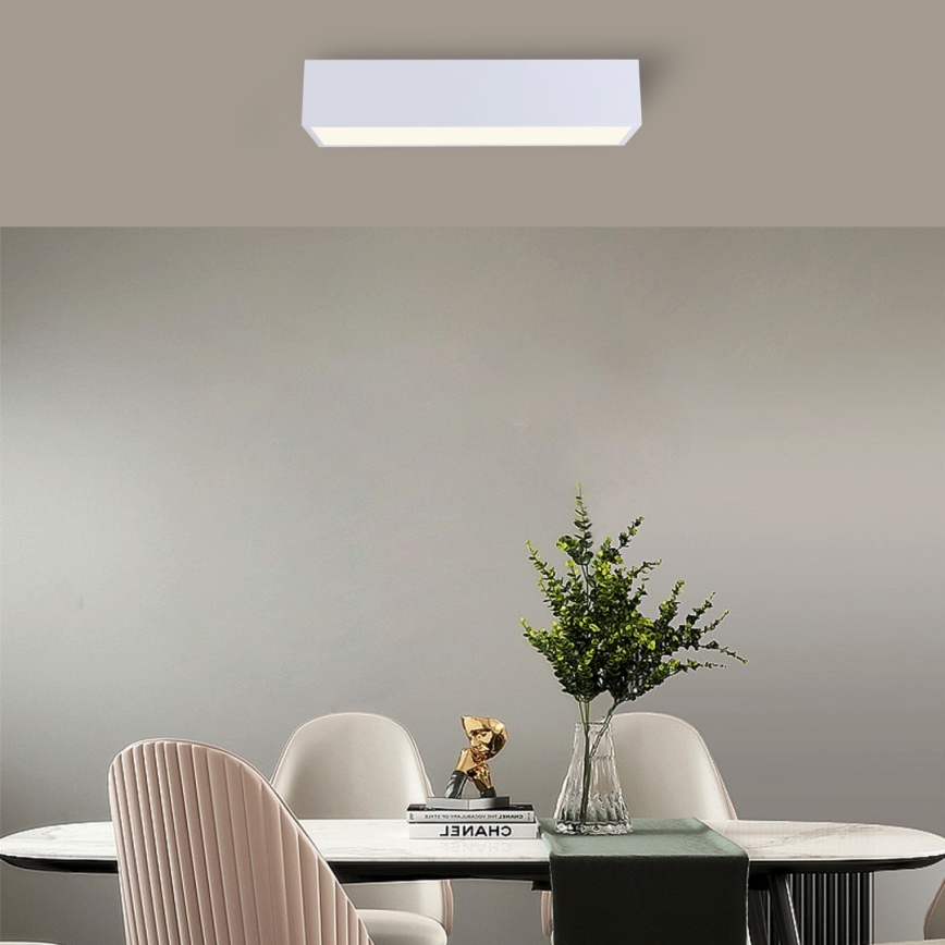 Immax NEO 07072-60 - LED Dimbar taklampa CANTO LED/34W/230V vit Tuya + fjärrkontroll