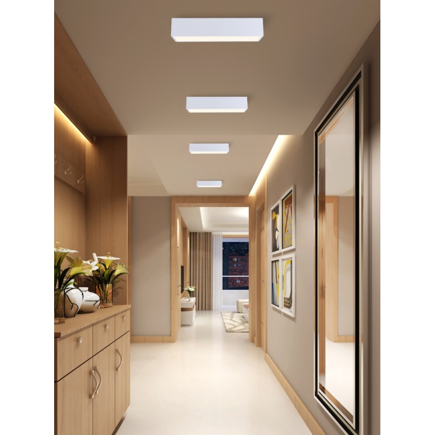 Immax NEO 07072-60 - LED Dimbar taklampa CANTO LED/34W/230V vit Tuya + fjärrkontroll