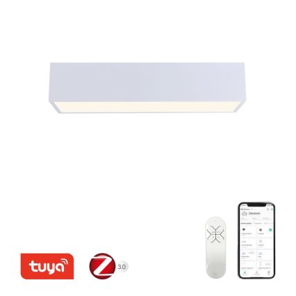 Immax NEO 07072-60 - LED Dimbar taklampa CANTO LED/34W/230V vit Tuya + fjärrkontroll