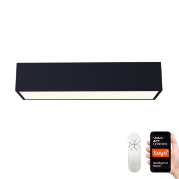 Immax NEO 07074-60 - LED Dimbar taklampa CANTO LED/34W/230V svart Tuya + fjärrkontroll