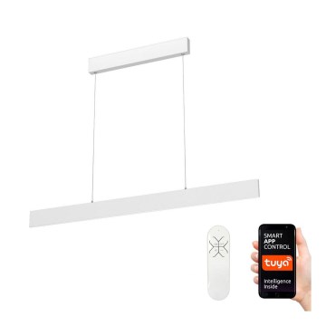 Immax NEO 07075L-Dimbar LED-lampakrona med snöre LISTON LED/18W/230V + Fjärrstyrd Tuya