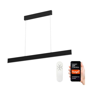 Immax NEO 07076L -  Dimbar LED-lampakrona med snöre svart LISTON LED/18W/230V + DO
