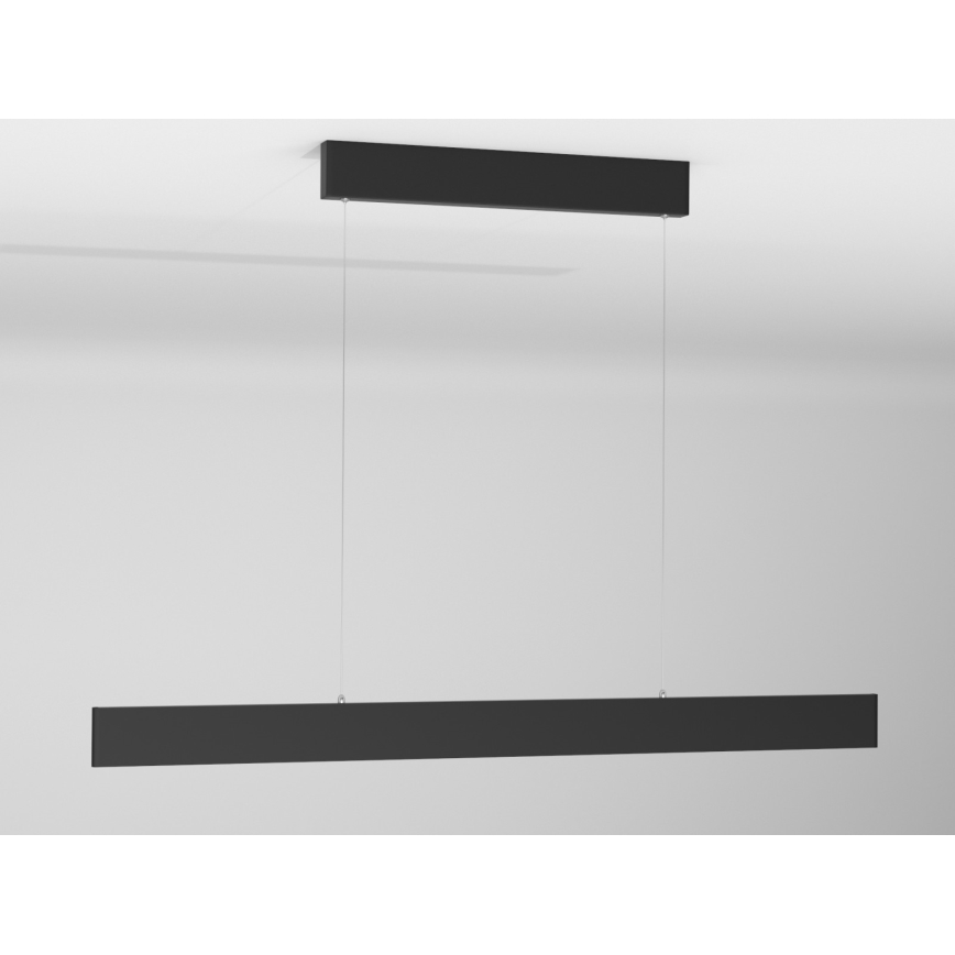 Immax NEO 07076L -  Dimbar LED-lampakrona med snöre svart LISTON LED/18W/230V + DO