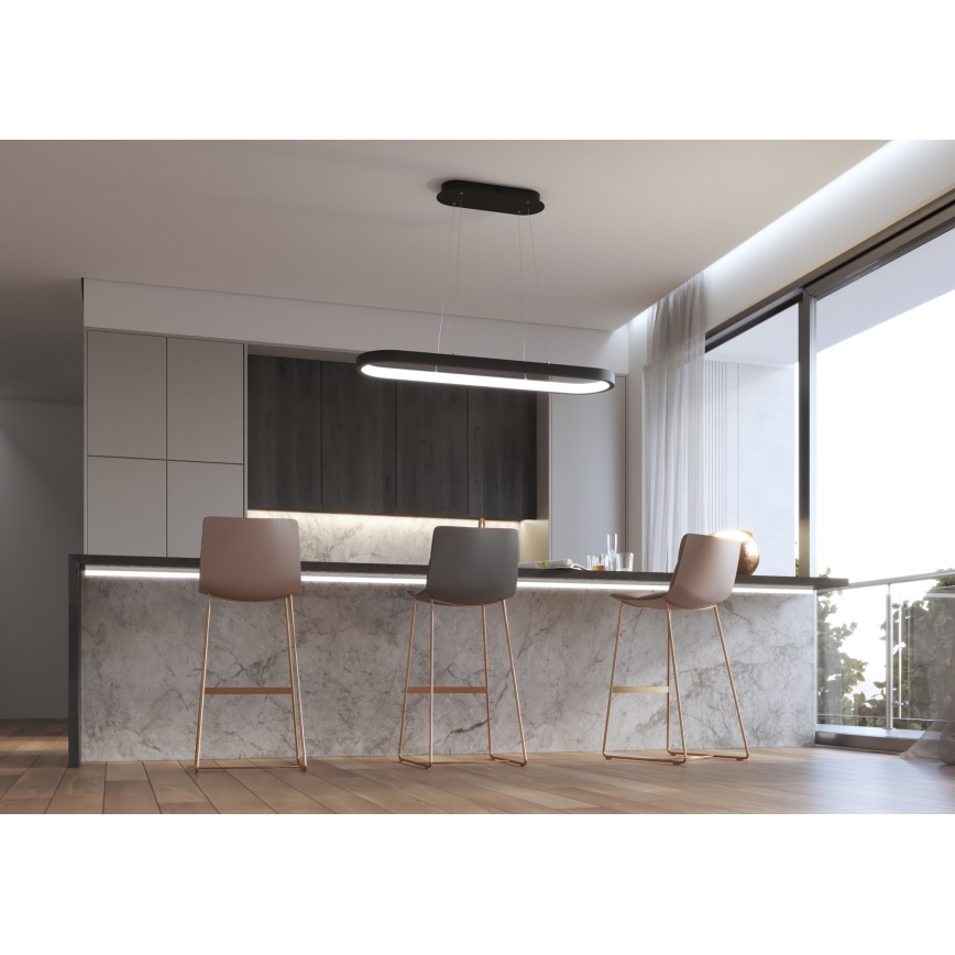 Immax NEO 07077L - Dimbar LED-lampakrona med snöre HIPODROMO LED/66W/230V Tuya