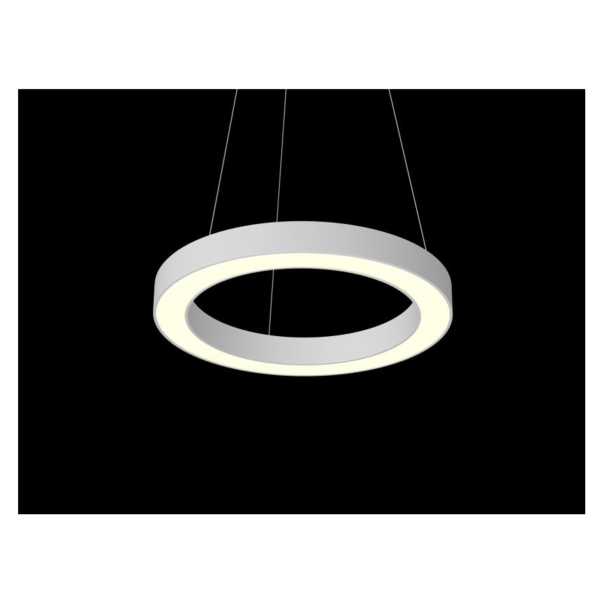 Immax NEO 07091L - Dimbar LED-lampakrona med snöre PASTEL LED/52W/230V 60 cm vit