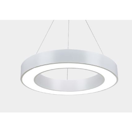 Immax NEO 07091L - Dimbar LED-lampakrona med snöre PASTEL LED/52W/230V 60 cm vit