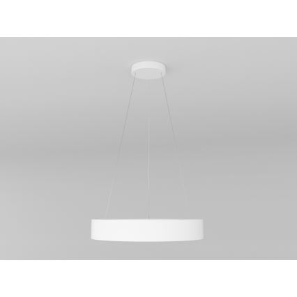 Immax NEO 07091L - Dimbar LED-lampakrona med snöre PASTEL LED/52W/230V 60 cm vit