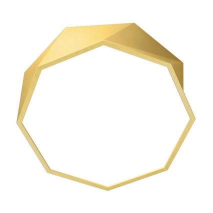 Immax NEO 07132-G40 - LED SMART Dimbar Takbelysning DIAMANTE LED/31W/230V guld 40 cm + Fjärrstyrd Tuya ZigBee