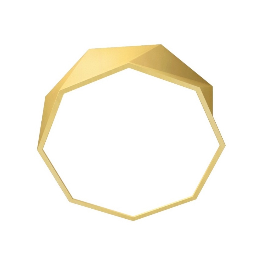 Immax NEO 07132-G40 - LED SMART Dimbar Takbelysning DIAMANTE LED/31W/230V guld 40 cm + Fjärrstyrd Tuya ZigBee