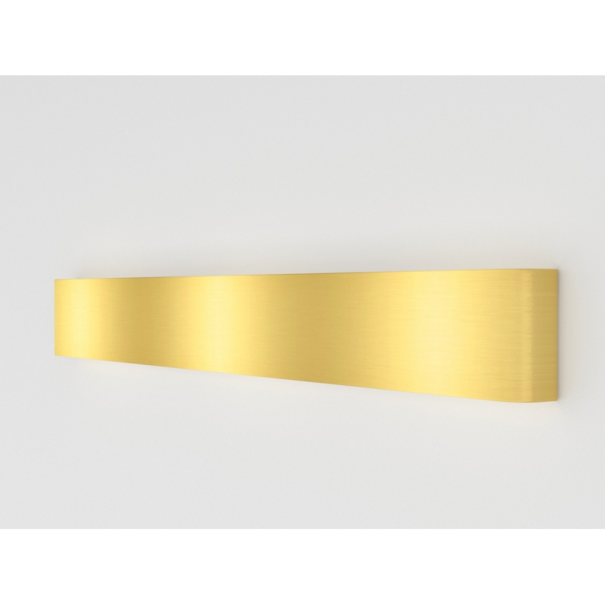Immax NEO 07137-G - LED SMART Ljusreglerad vägglampa LINEA guld LED/40W/230V + fjärrkontroll 76 cm Tuya ZigBee