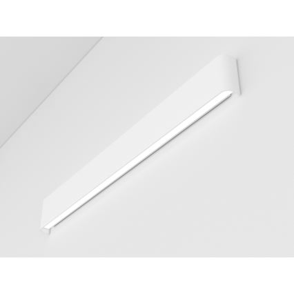 Immax NEO 07137-W - LED SMART Ljusreglerad vägglampa LINEA vit LED/40W/230V + fjärrkontroll 76 cm Tuya ZigBee