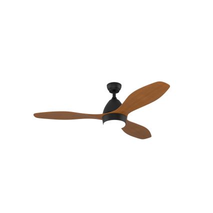 Immax NEO 07141-B - LED Takfläkt NEO LITE FRESCO LED/18W/230V Tuya Wi-Fi svart/brun + fjärrkontroll