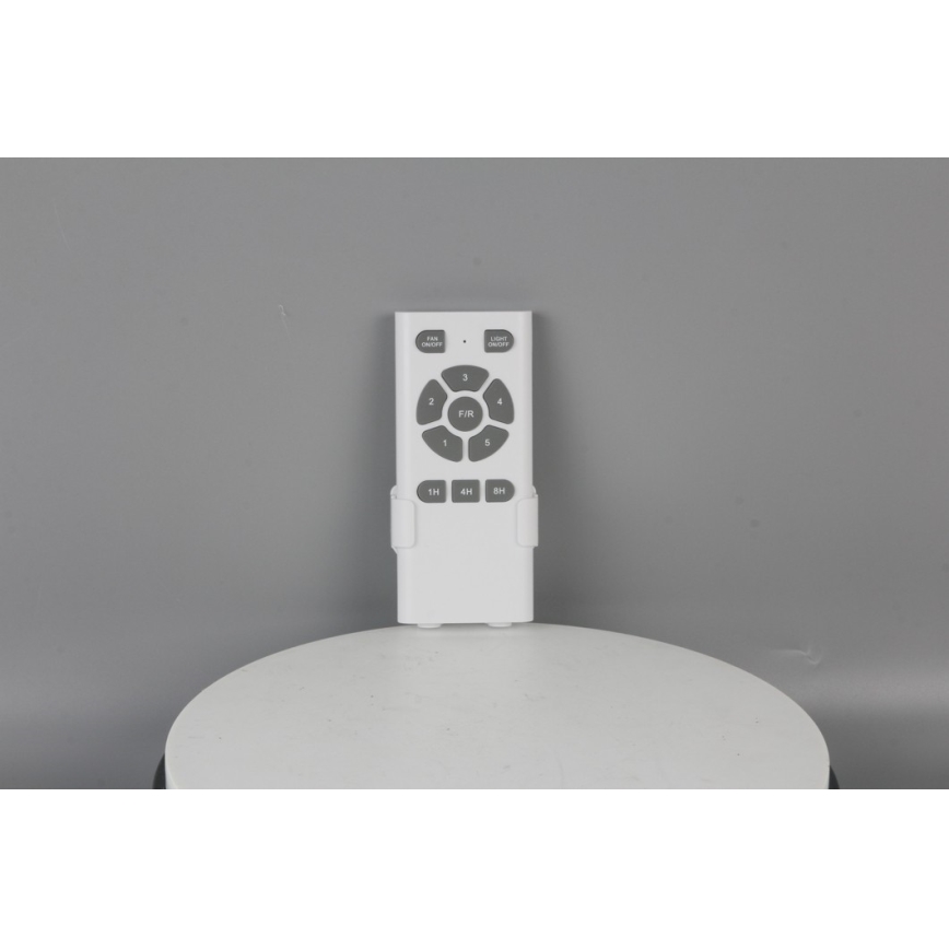 Immax NEO 07142-B - LED Takfläkt  NEO LITE VENTO LED/18W/230V Tuya Wi-Fi svart /trä  + fjärrkontroll