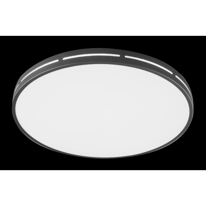 Immax NEO 07145-B42 - LED ljusreglerad taklampa  NEO LITE VISTAS LED/24W/230V Tuya Wi-Fi svart  + fjärrkontroll