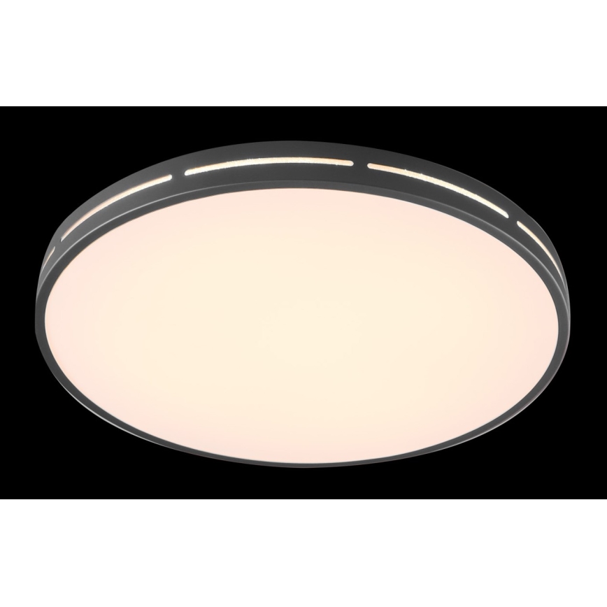 Immax NEO 07145-B42 - LED ljusreglerad taklampa  NEO LITE VISTAS LED/24W/230V Tuya Wi-Fi svart  + fjärrkontroll