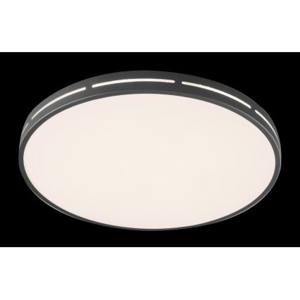 Immax NEO 07145-B42 - LED ljusreglerad taklampa  NEO LITE VISTAS LED/24W/230V Tuya Wi-Fi svart  + fjärrkontroll
