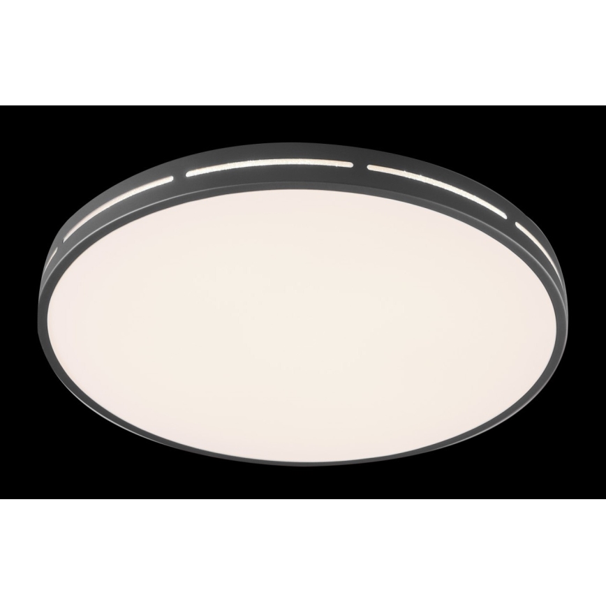 Immax NEO 07145-B42 - LED ljusreglerad taklampa  NEO LITE VISTAS LED/24W/230V Tuya Wi-Fi svart  + fjärrkontroll