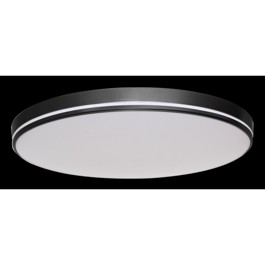 Immax NEO 07148-B40 - LED ljusreglerad taklampa  NEO LITE AREAS LED/24W/230V Tuya Wi-Fi svart  + fjärrkontroll