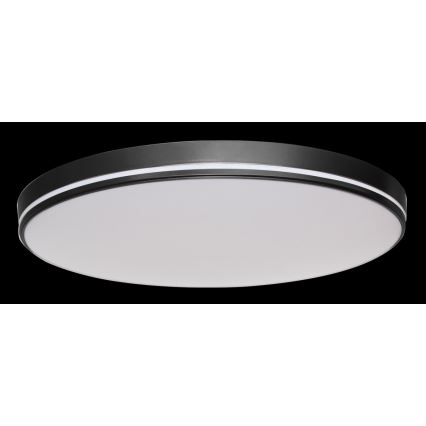 Immax NEO 07148-B51 - LED ljusreglerad taklampa  NEO LITE AREAS LED/48W/230V Tuya Wi-Fi svart  + fjärrkontroll
