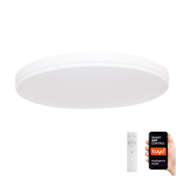 Immax NEO 07149-W51 - LED ljusreglerad taklampa  NEO LITE AREAS LED/48W/230V Tuya Wi-Fi vit  + fjärrkontroll