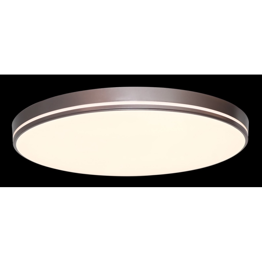 Immax NEO 07150-C40 - LED ljusreglerad taklampa  NEO LITE AREAS LED/24W/230V Tuya Wi-Fi brun  + fjärrkontroll