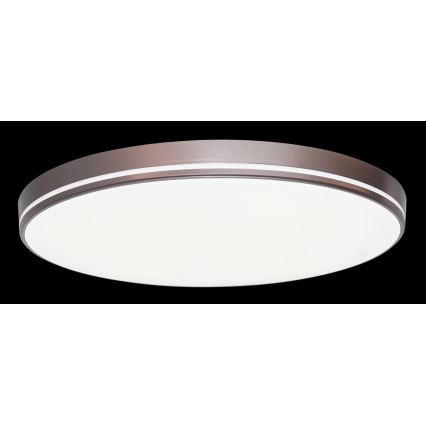 Immax NEO 07150-C40 - LED ljusreglerad taklampa  NEO LITE AREAS LED/24W/230V Tuya Wi-Fi brun  + fjärrkontroll