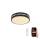 Immax NEO 07152-B40 - LED Dimbar lampa NEO LITE PERFECTO LED/24W/230V Wi-Fi Tuya svart+ fjärrkontroll