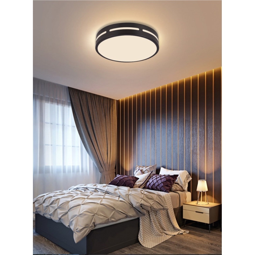Immax NEO 07152-B50 - LED Dimbar taklampa NEO LITE PERFECTO LED/48W/230V Wi-Fi Tuya + fjärrkontroll