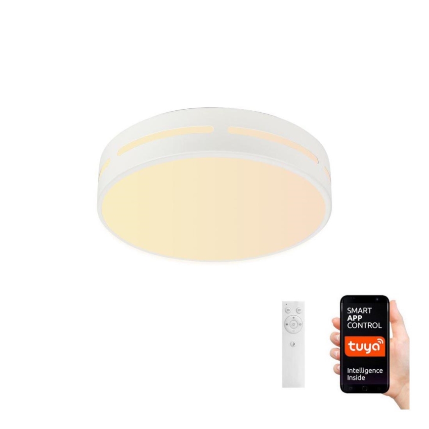 Immax NEO 07153-W50 - LED Dimbar taklampa NEO LITE PERFECTO LED/48W/230V Wi-Fi Tuya vit+ fjärrkontroll