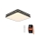 Immax NEO 07154-B42 - LED Dimbar taklampa NEO LITE PERFECTO LED/48W/230V Wi-Fi Tuya svart+ fjärrkontroll