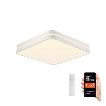 Immax NEO 07155-W42 - LED Dimbar taklampa NEO LITE PERFECTO LED/48W/230V Wi-Fi Tuya vit+ fjärrkontroll