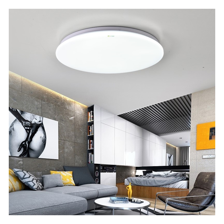 Immax NEO 07156-45 - LED dimbar taklampa ANCORA LED/36W/230V 2700-6500K Wi-Fi + fjärrkontroll Tuya