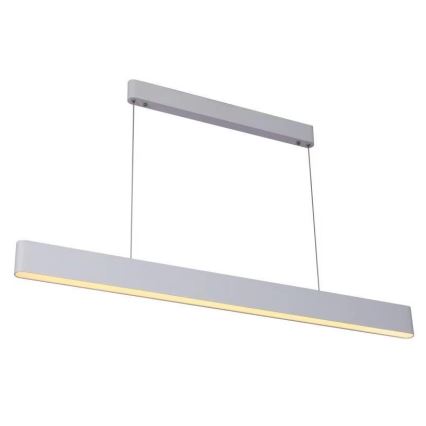 Immax NEO 07157-W120X - LED RGB+CCT Ljusreglerad ljuskrona på textilsladd MILANO LED/40W/230V Tuya vit