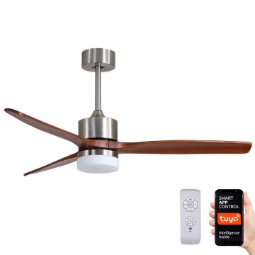 Immax NEO 07165-S - LED takfläkt ELEGANTE LED/18W/230V ek Wi-Fi Tuya + fjärrkontroll