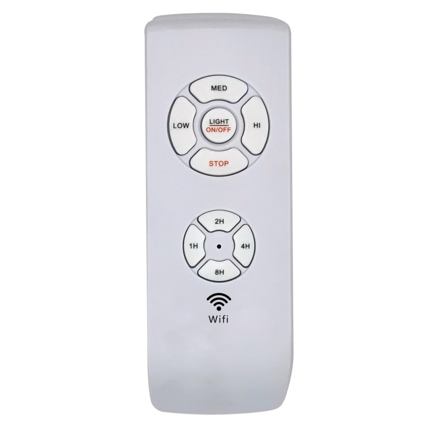 Immax NEO 07165-S - LED takfläkt ELEGANTE LED/18W/230V ek Wi-Fi Tuya + fjärrkontroll