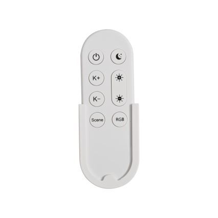 Immax NEO 07166-B40 - LED RGB+CCT dimbar taklampa NEO LITE TUDO LED/50W/230V Wi-Fi Tuya svart + fjärrkontroll