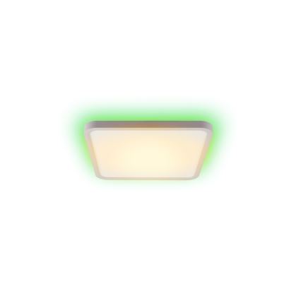 Immax NEO 07168-W40 - LED RGB+CCT Ljusreglerad taklampa NEO LITE TUDO LED/50W/230V Wi-Fi Tuya vit + fjärrkontroll