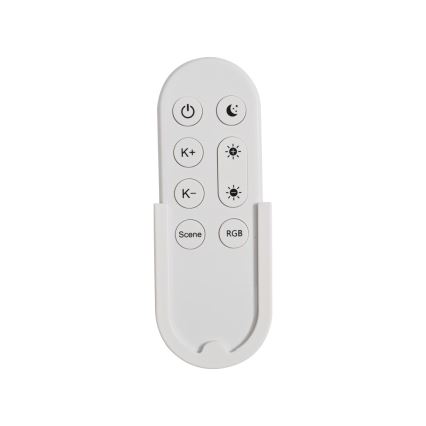 Immax NEO 07168-W40 - LED RGB+CCT Ljusreglerad taklampa NEO LITE TUDO LED/50W/230V Wi-Fi Tuya vit + fjärrkontroll