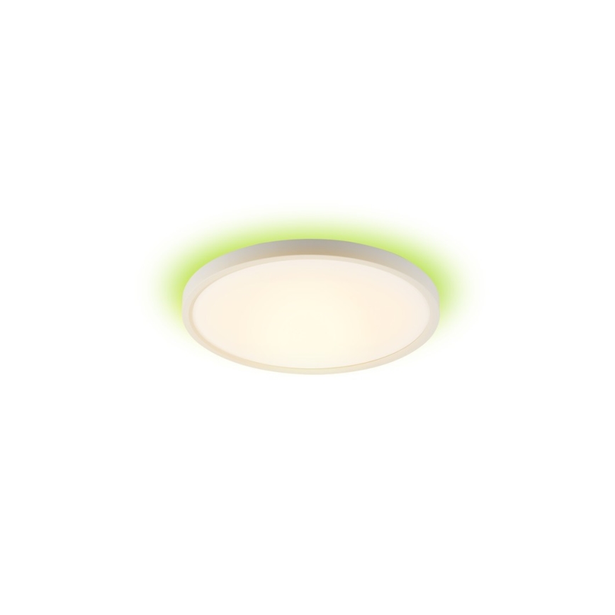 Immax NEO 07169-W60 - LED RGB+CCT Ljusreglerad taklampa NEO LITE TUDO 65W/230V 2700-6500K Wi-Fi Tuya + fjärrkontroll vit