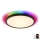 Immax NEO 07170-B60 - LED RGB+CCT Ljusreglerad taklampa NEO LITE TUDO LED/65W/230V 2700-6500K Wi-Fi Tuya svart + fjärrkontroll