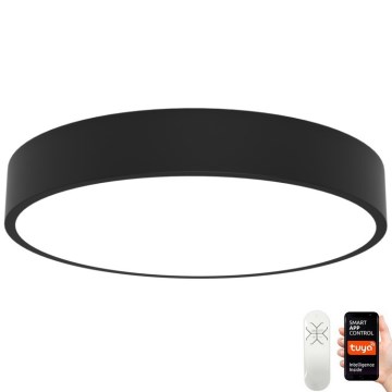 Immax NEO 07202L - LED Dimbar taklampa RONDATE LED/53W/230V svart Tuya + fjärrkontroll