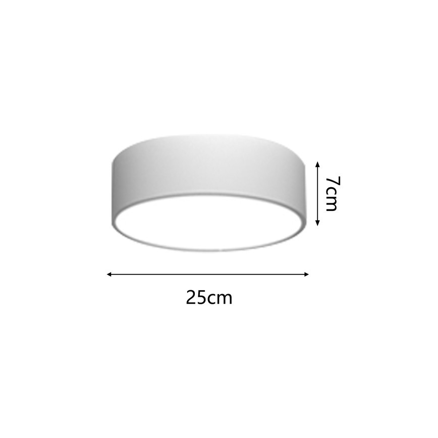 Immax NEO 07204L - LED Dimbar taklampa RONDATE LED/18W/230V 3000-6000K vit Tuya + fjärrkontroll