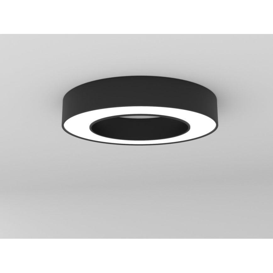 Immax NEO 07209L - LED Dimbar taklampa PASTEL LED/53W/230V 60 cm svart Tuya + fjärrkontroll
