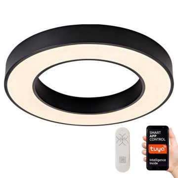 Immax NEO 07209L - LED Dimbar taklampa PASTEL LED/53W/230V 60 cm svart Tuya + fjärrkontroll