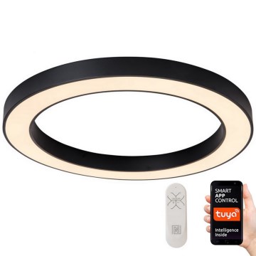 Immax NEO 07210L - LED Dimbar taklampa PASTEL LED/68W/230V 95 cm svart Tuya + fjärrkontroll