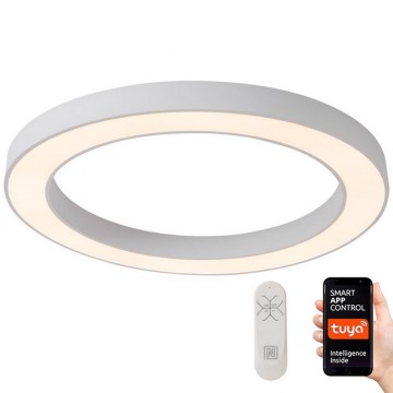 Immax NEO 07213L - LED Dimbar taklampa PASTEL LED/68W/230V 95 cm vit Tuya + fjärrkontroll