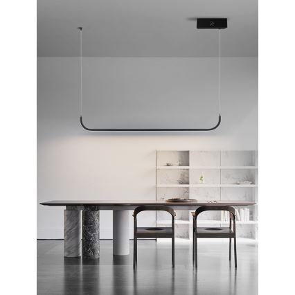Immax NEO 07221L - LED ljusreglerad ljuskrona på textilsladd NEO LITE PATTINI LED/26W/230V 2700-6500K Wi-Fi Tuya + fjärrkontroll