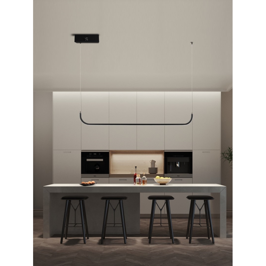 Immax NEO 07221L - LED ljusreglerad ljuskrona på textilsladd NEO LITE PATTINI LED/26W/230V 2700-6500K Wi-Fi Tuya + fjärrkontroll