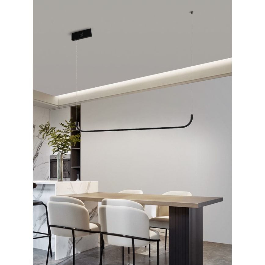 Immax NEO 07221L - LED ljusreglerad ljuskrona på textilsladd NEO LITE PATTINI LED/26W/230V 2700-6500K Wi-Fi Tuya + fjärrkontroll