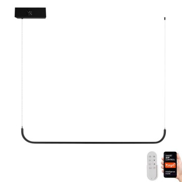 Immax NEO 07221L - LED ljusreglerad ljuskrona på textilsladd NEO LITE PATTINI LED/26W/230V 2700-6500K Wi-Fi Tuya + fjärrkontroll
